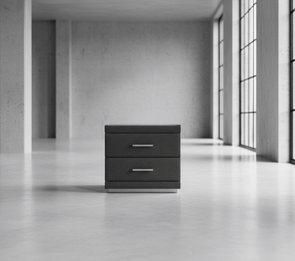 GNS550 Two-Drawer Bedside Table