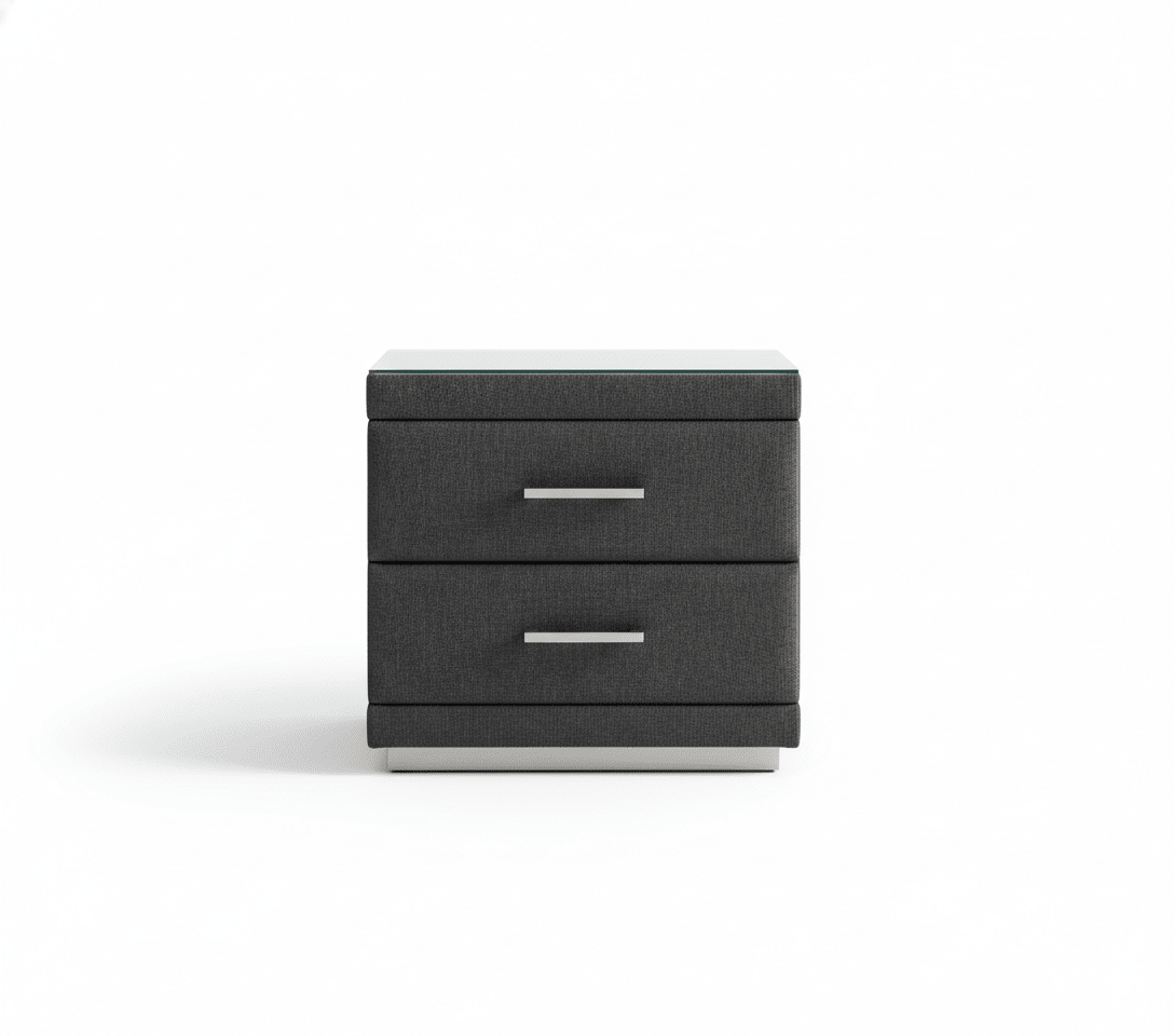 GNS550 Two-Drawer Bedside Table
