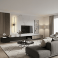 Golden Antler LED Wall Bar Lamp