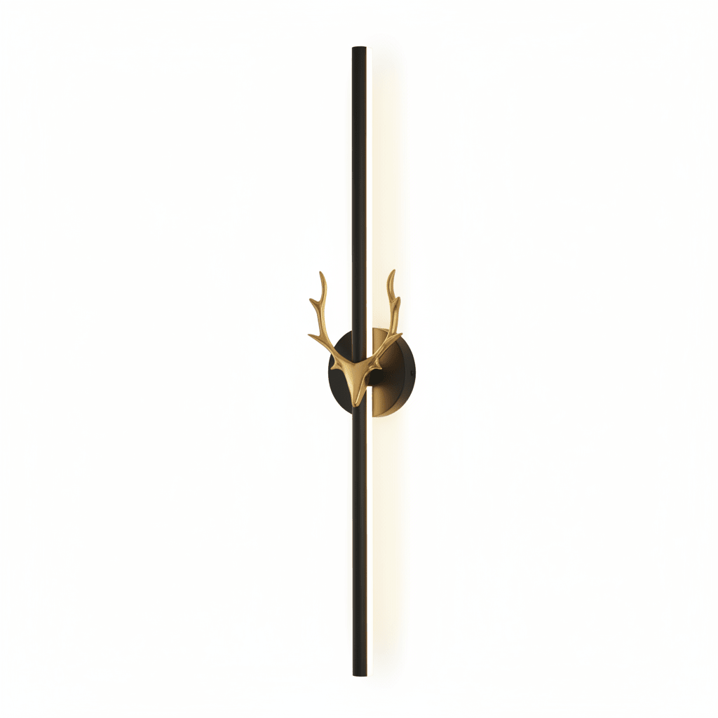 Golden Antler LED Wall Bar Lamp