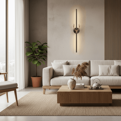 Golden Antler LED Wall Bar Lamp
