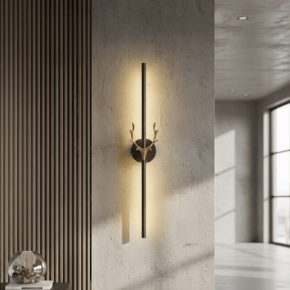 Golden Antler LED Wall Bar Lamp