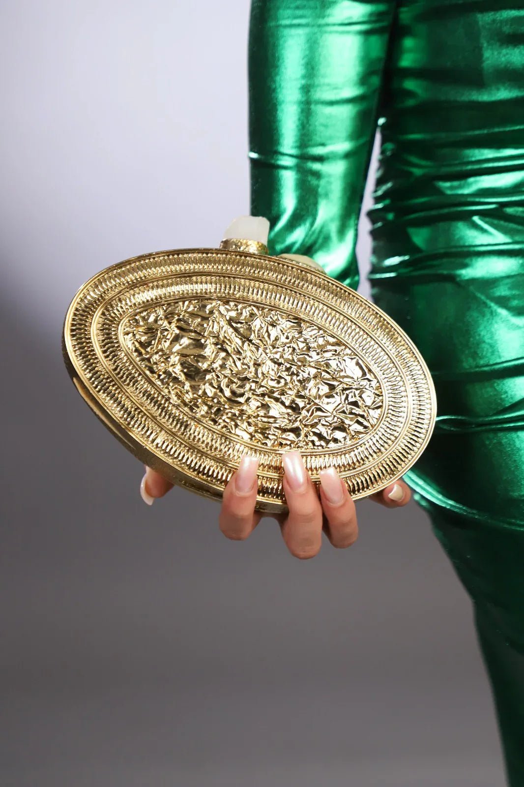 Golden Shell Clutch - Products Added