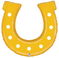 Gold Horseshoe Balloon