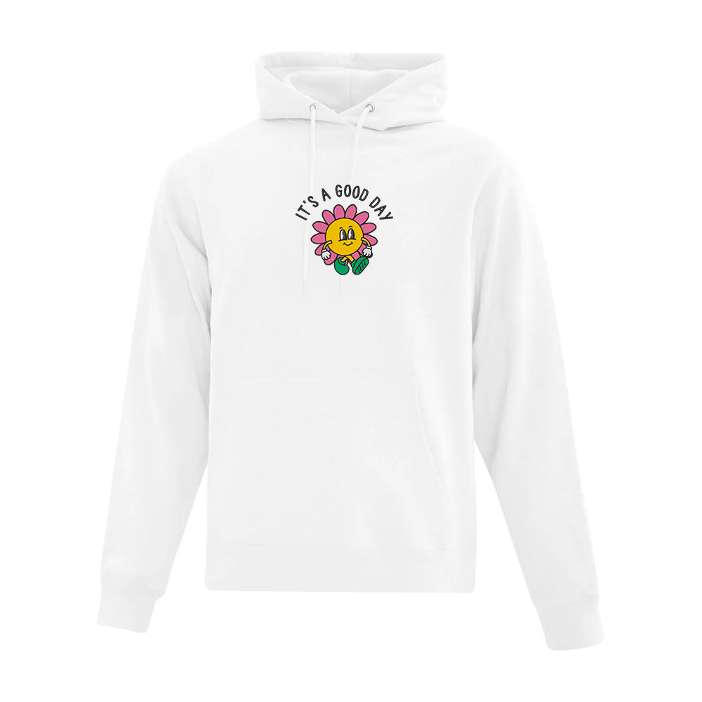 Hoodie "It's a Good Day" brodé