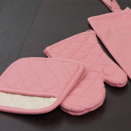 Grill & Drill-Tough Oven Mitt and Pot Holder Set