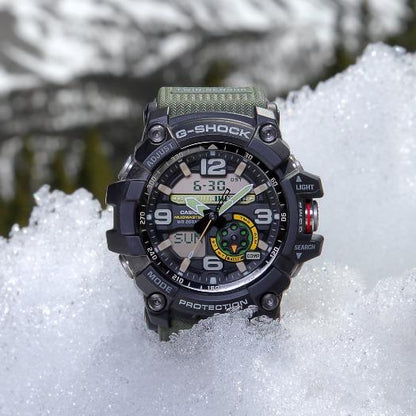 CASIO G-Shock Mudmaster Twin Sensor Analog-Digital Green/Black | GG1000-1A3