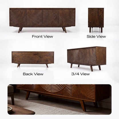 Harmony Solid Wood TV Stand