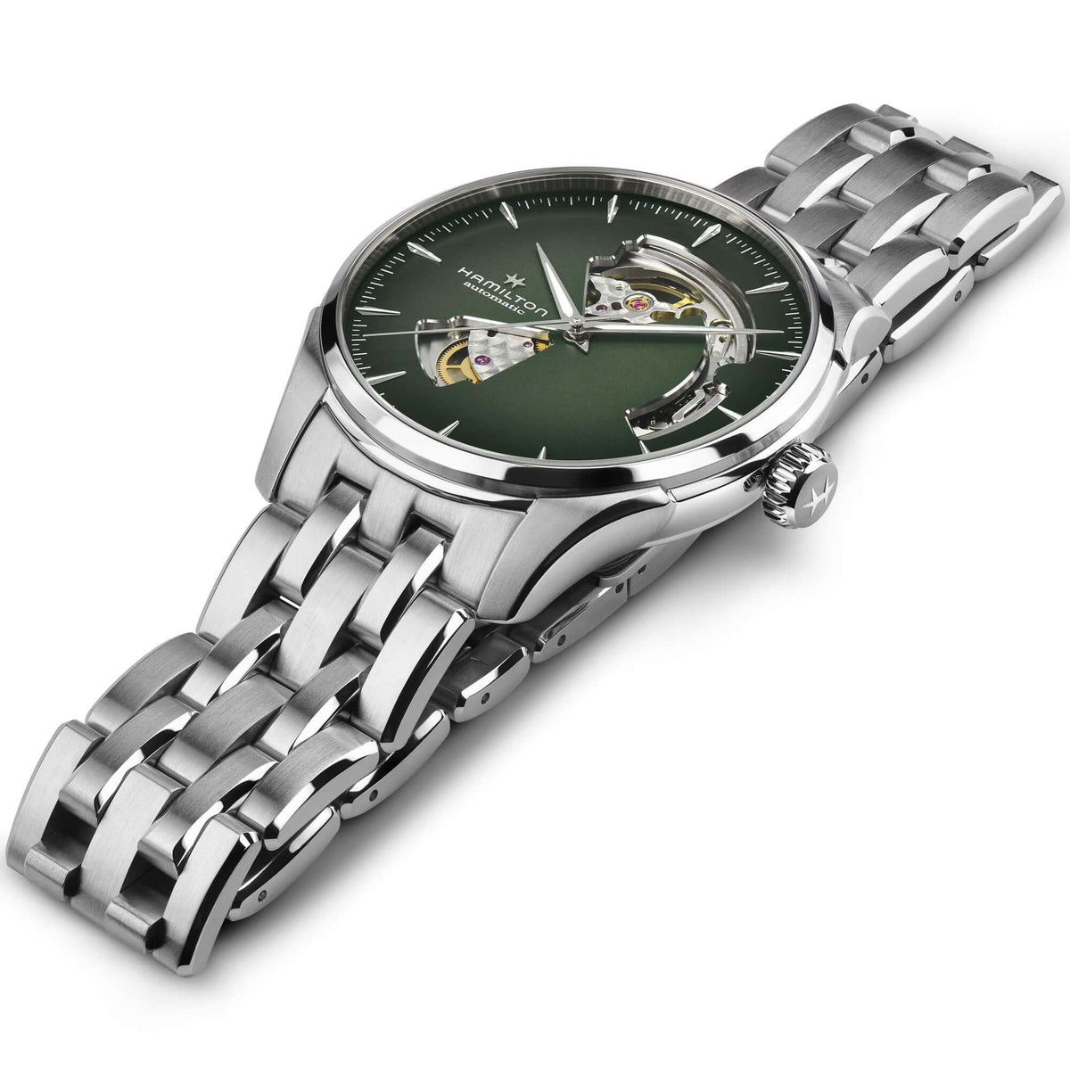 Hamilton Jazzmaster Open Heart Watch H32675160