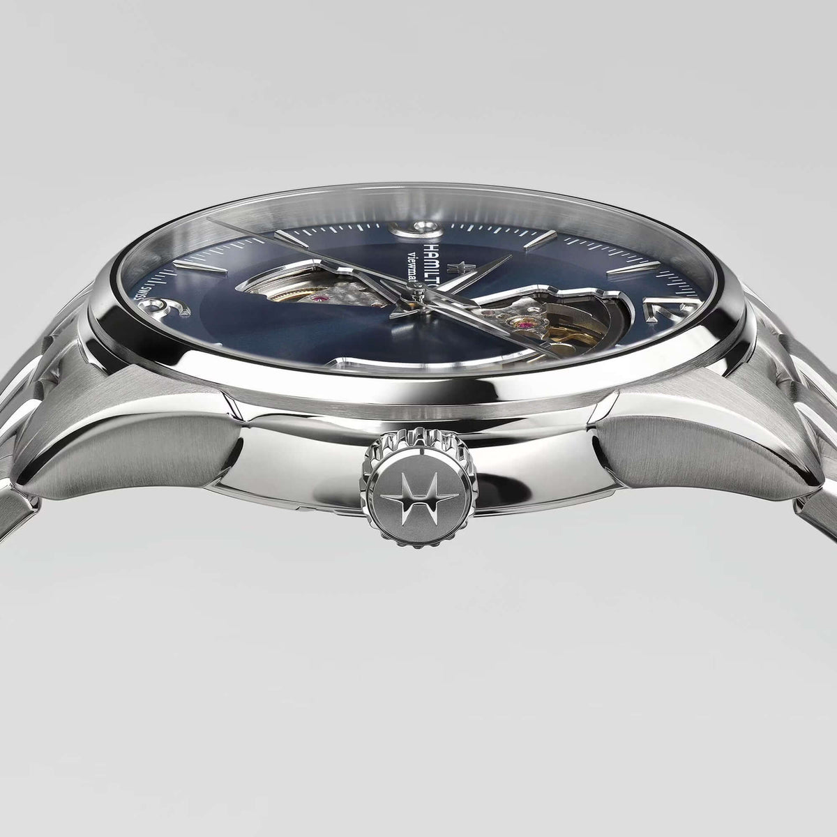 Hamilton Jazzmaster Open Heart Watch H32705141
