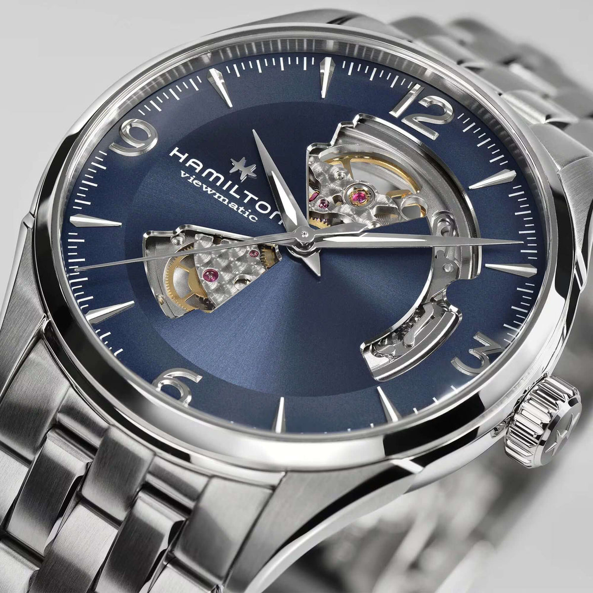 Hamilton Jazzmaster Open Heart Watch H32705141