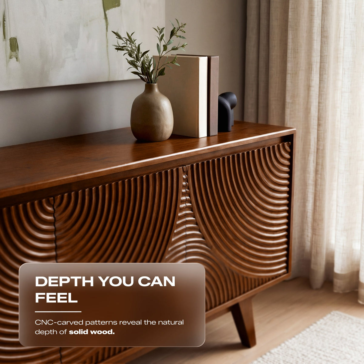 Harmony Solid Wood TV Stand