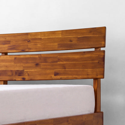 Aurora Solid Wood Bed Frame