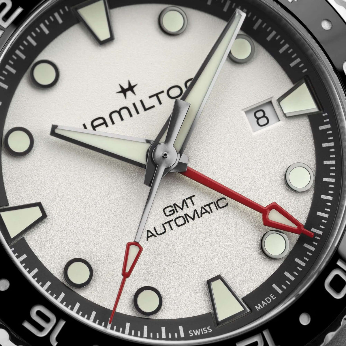 Hamilton Khaki Navy Scuba Automatic GMT 43mm Watch H82555150