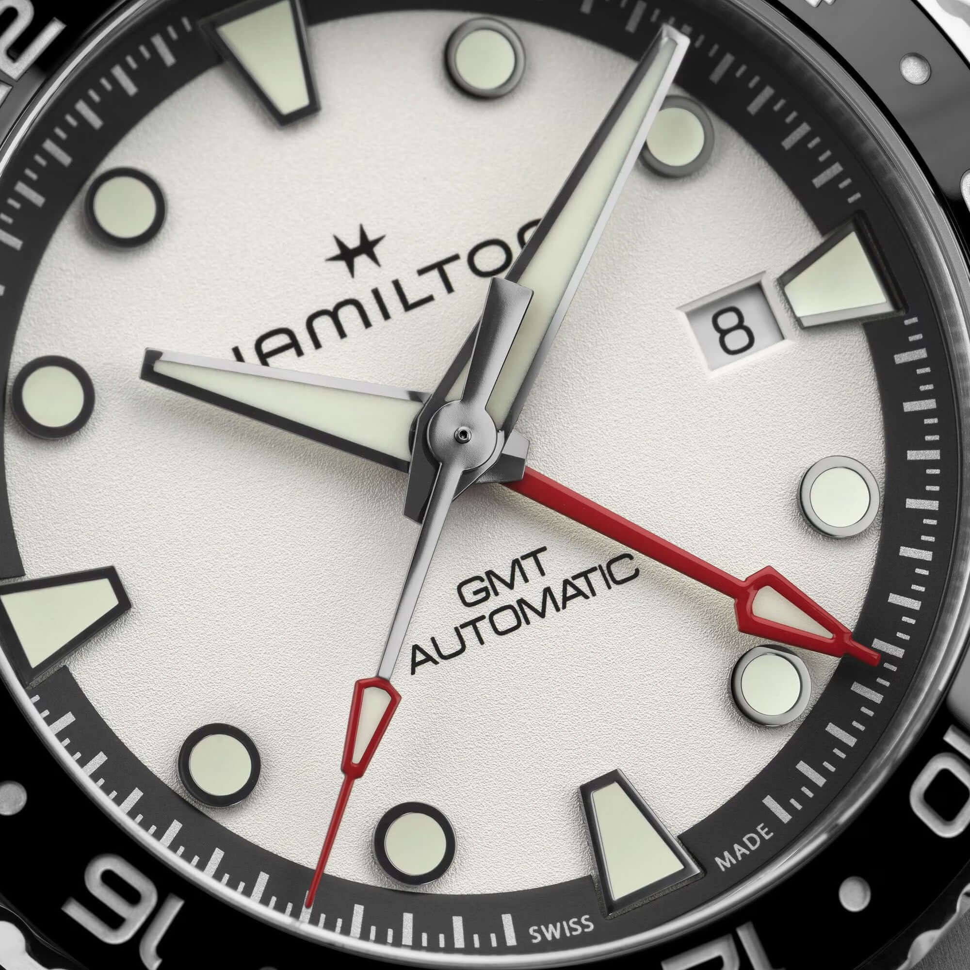 Hamilton Khaki Navy Scuba Automatic GMT 43mm Watch H82555150