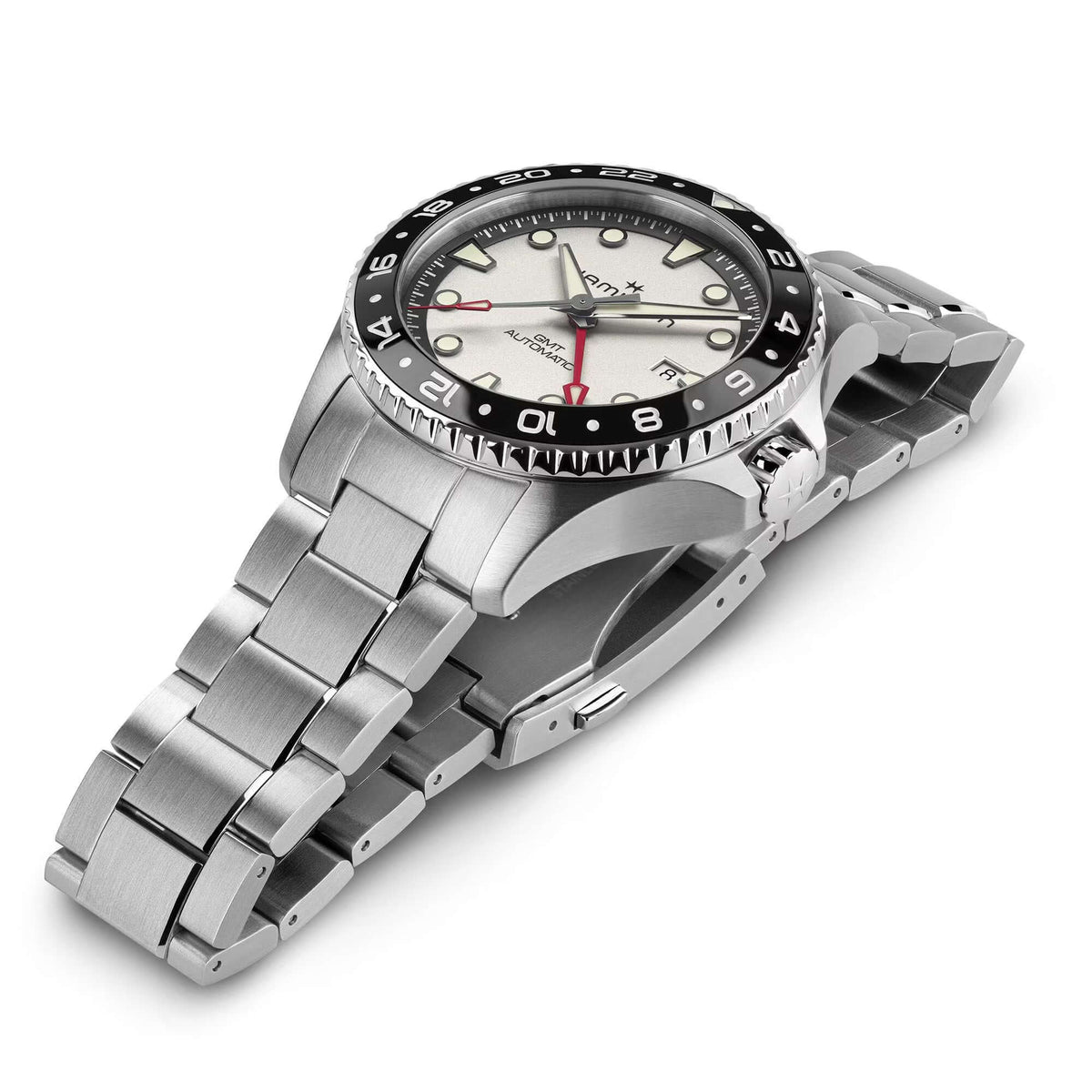 Hamilton Khaki Navy Scuba Automatic GMT 43mm Watch H82555150
