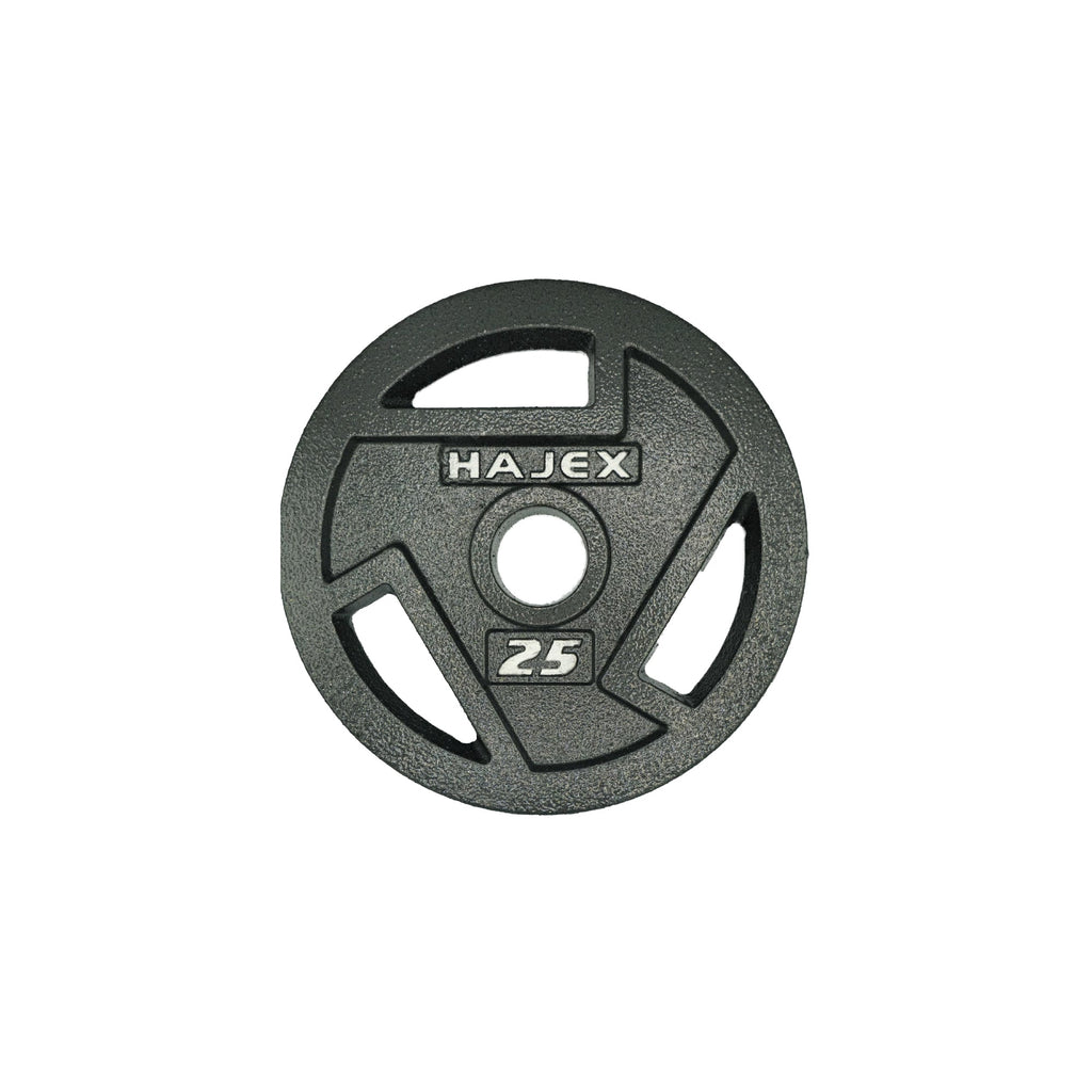 HAJEX Tri Grip Cast Iron Weight Plates