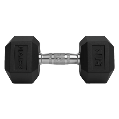 HAJEX Rubber Hex Dumbbells in Canada (2.5 to 150 LB) - Performance Series