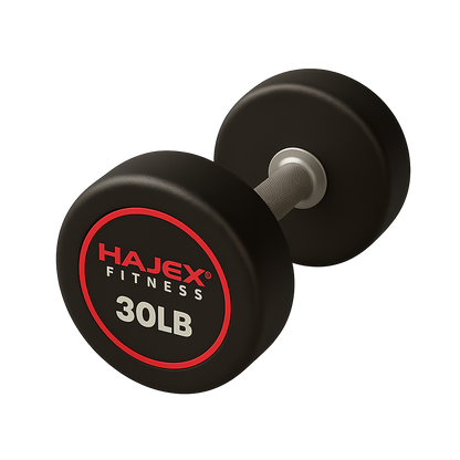 HAJEX Round Dumbbells 5 to 150 LB (Elite Series)