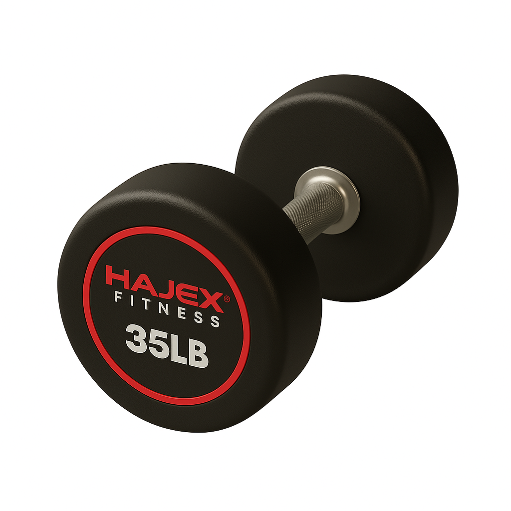 HAJEX Round Dumbbells 5 to 150 LB (Elite Series)