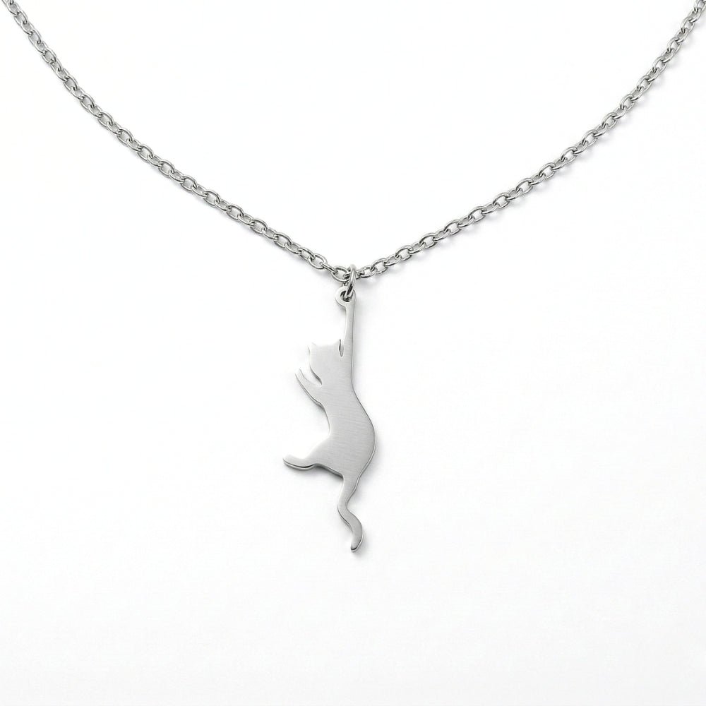 Hang In There Kitty Pendant | Necklace - Products Added