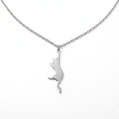 Hang In There Kitty Pendant | Necklace - Products Added