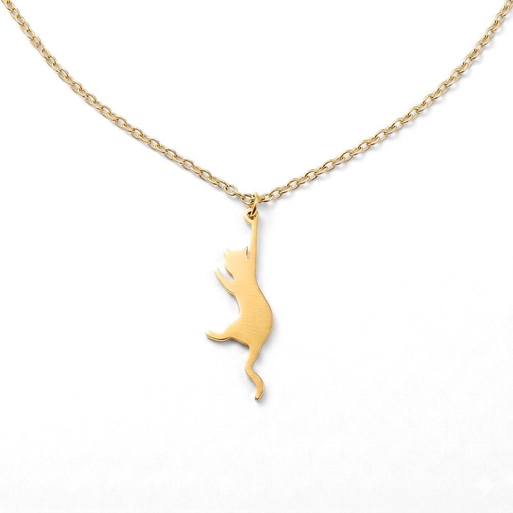 Hang In There Kitty Pendant | Necklace - Products Added