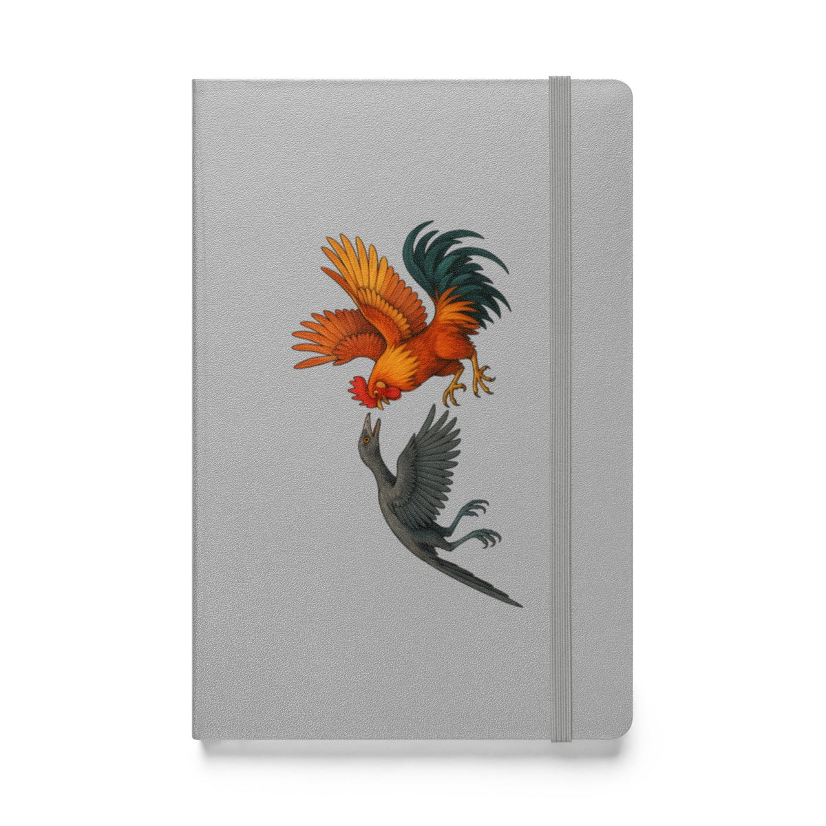 Chickasaurous Battle Hardcover bound notebook