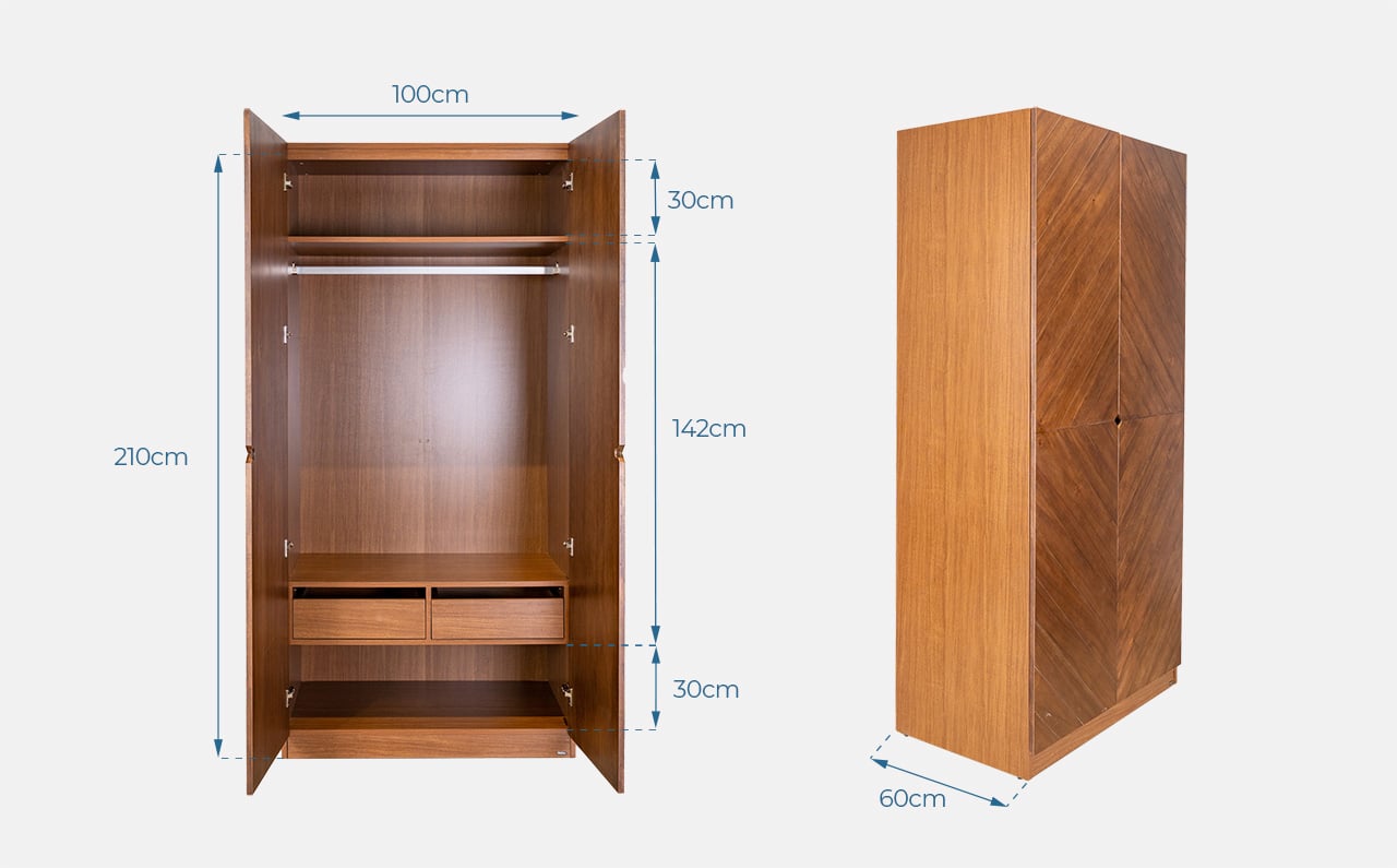 Hobro 5-Piece Bedroom Furniture Set