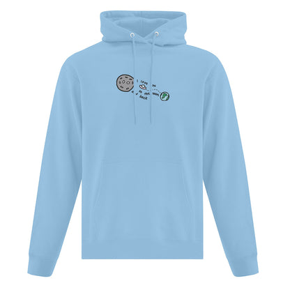 Hoodie Moon and Back brodé