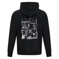 Hoodie Ski Doodles imprimé