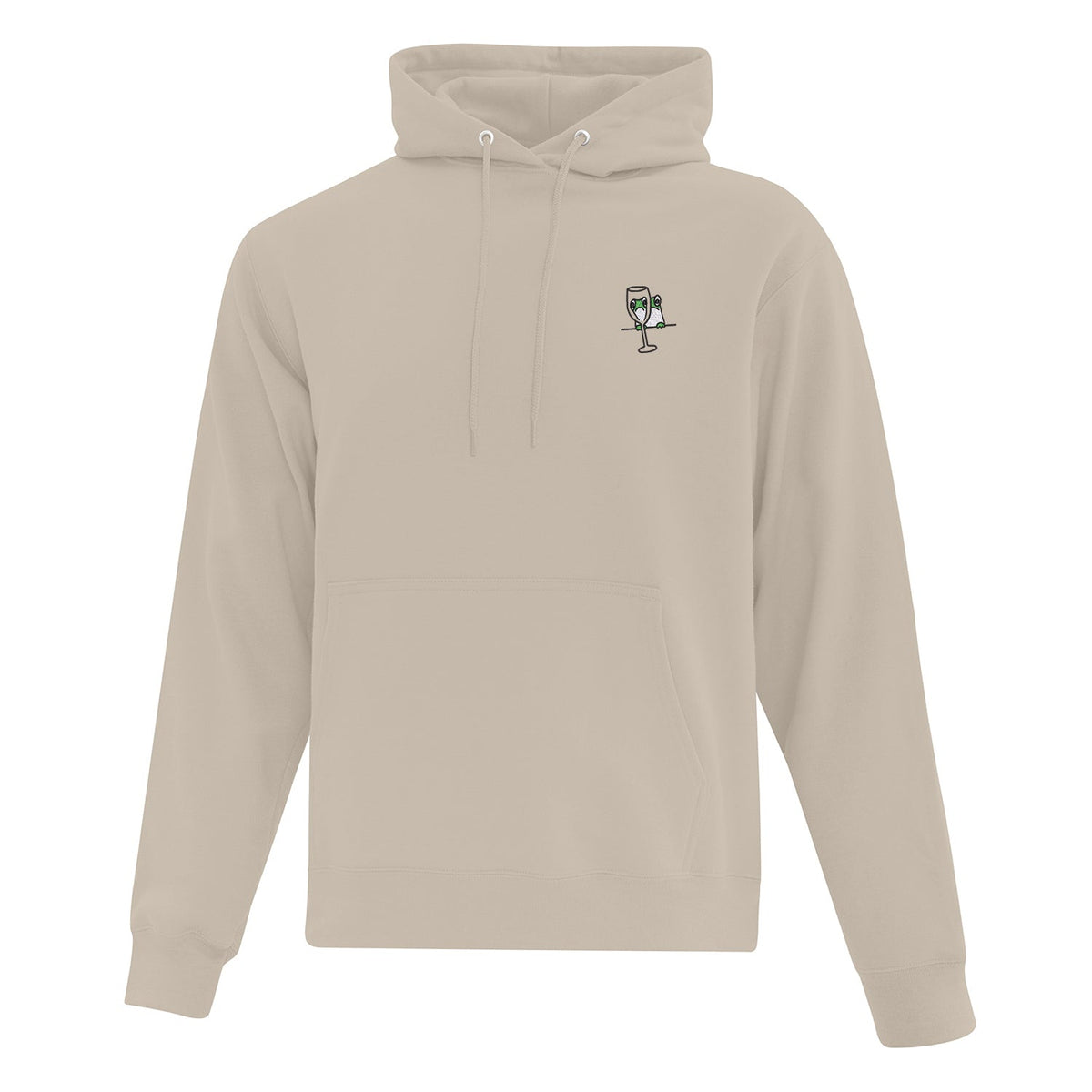 Hoodie Grenouille brodé
