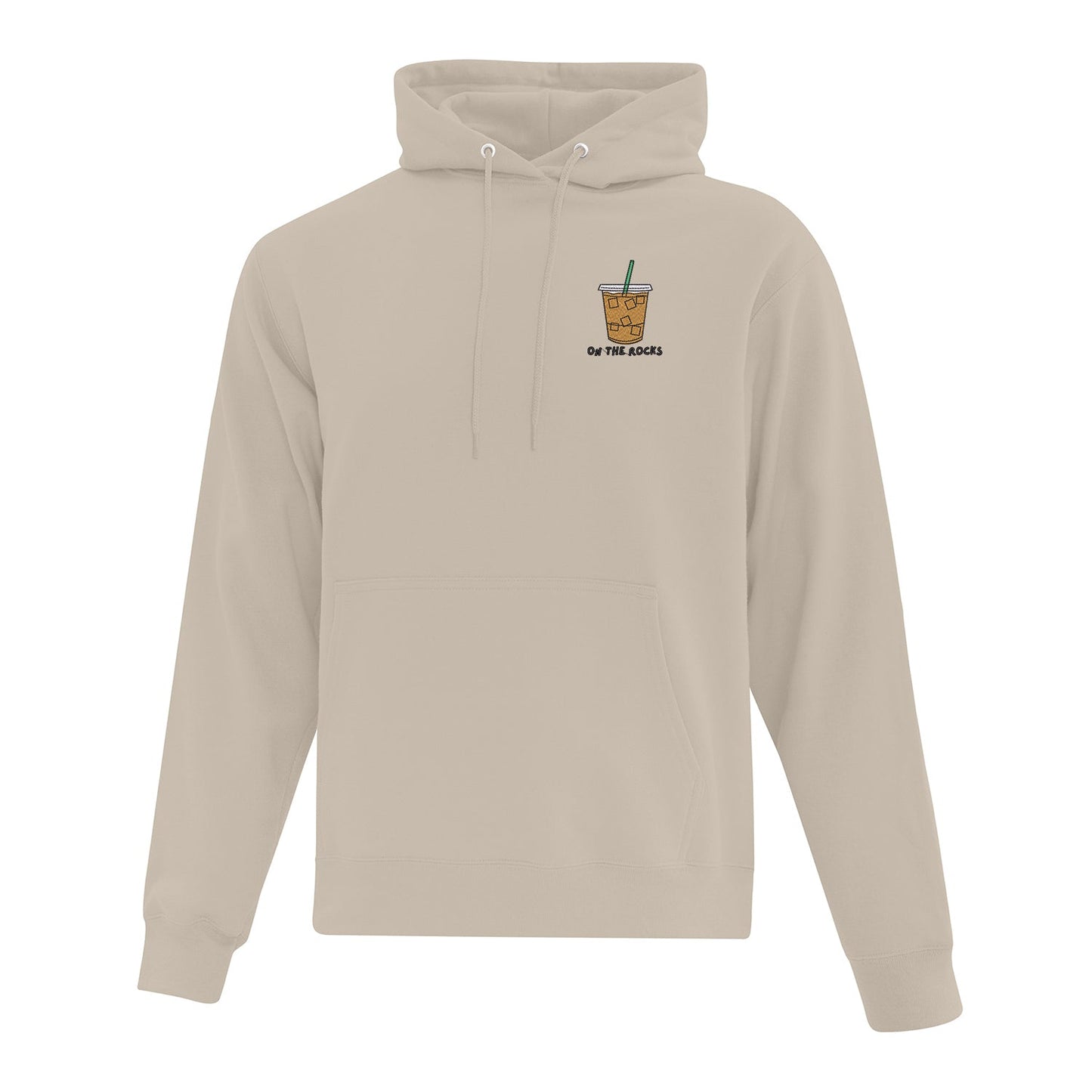 Hoodie "On The Rocks" brodé