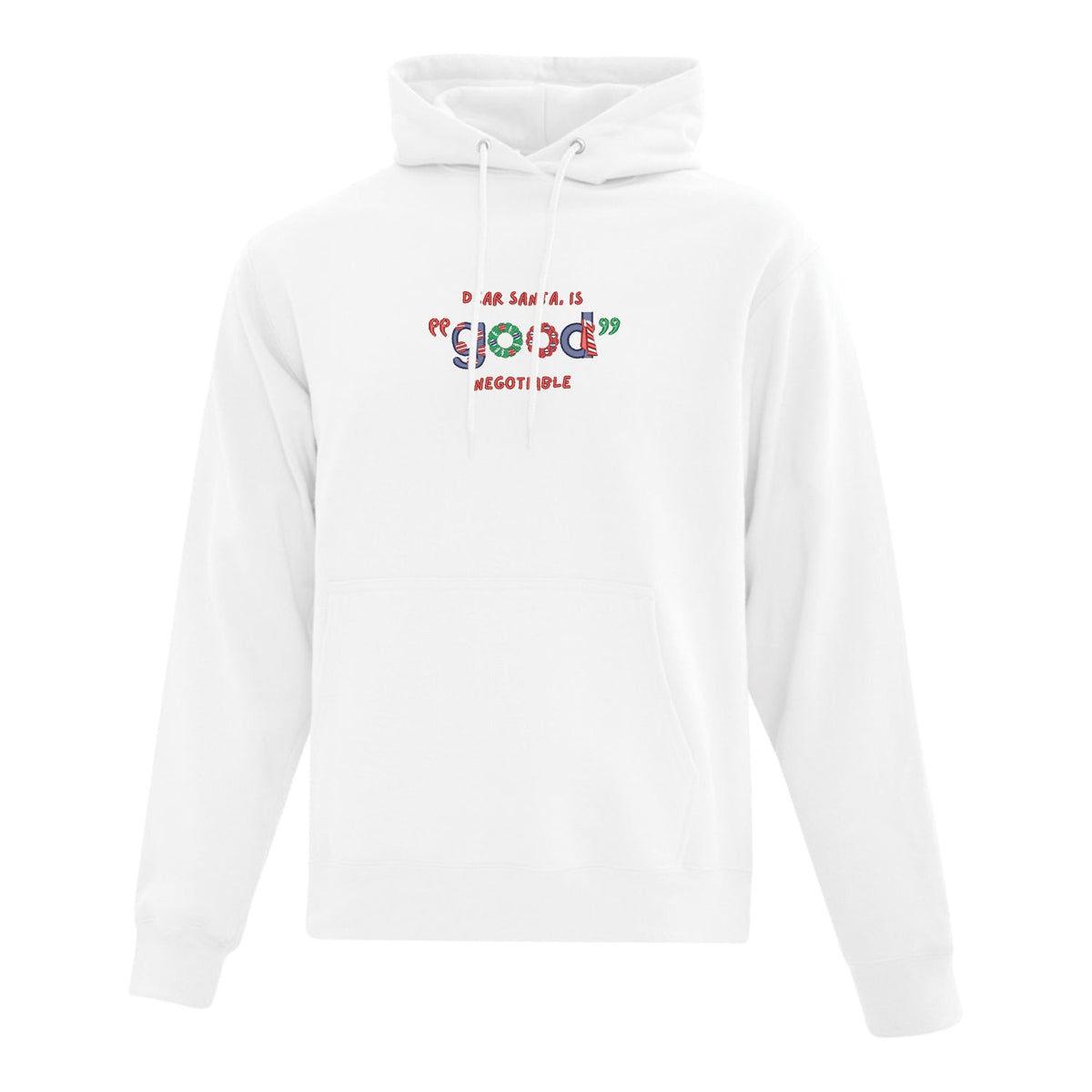 Hoodie "Dear Santa.." brodé