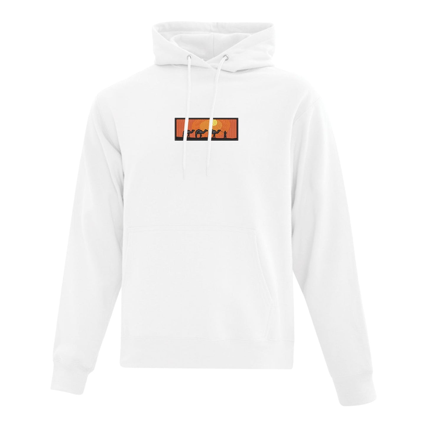 Hoodie Désert brodé