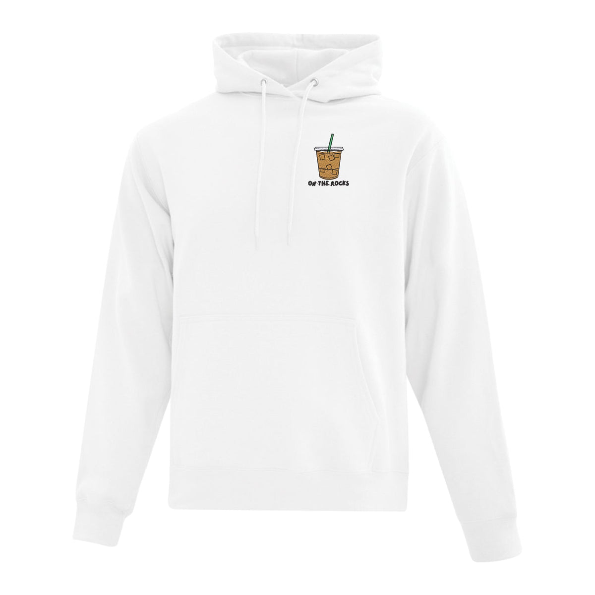 Hoodie "On The Rocks" brodé