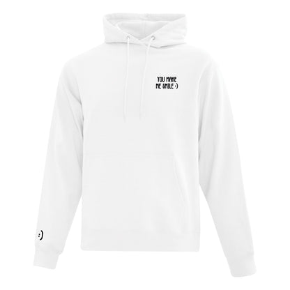 Hoodie "You Make Me Smile" brodé