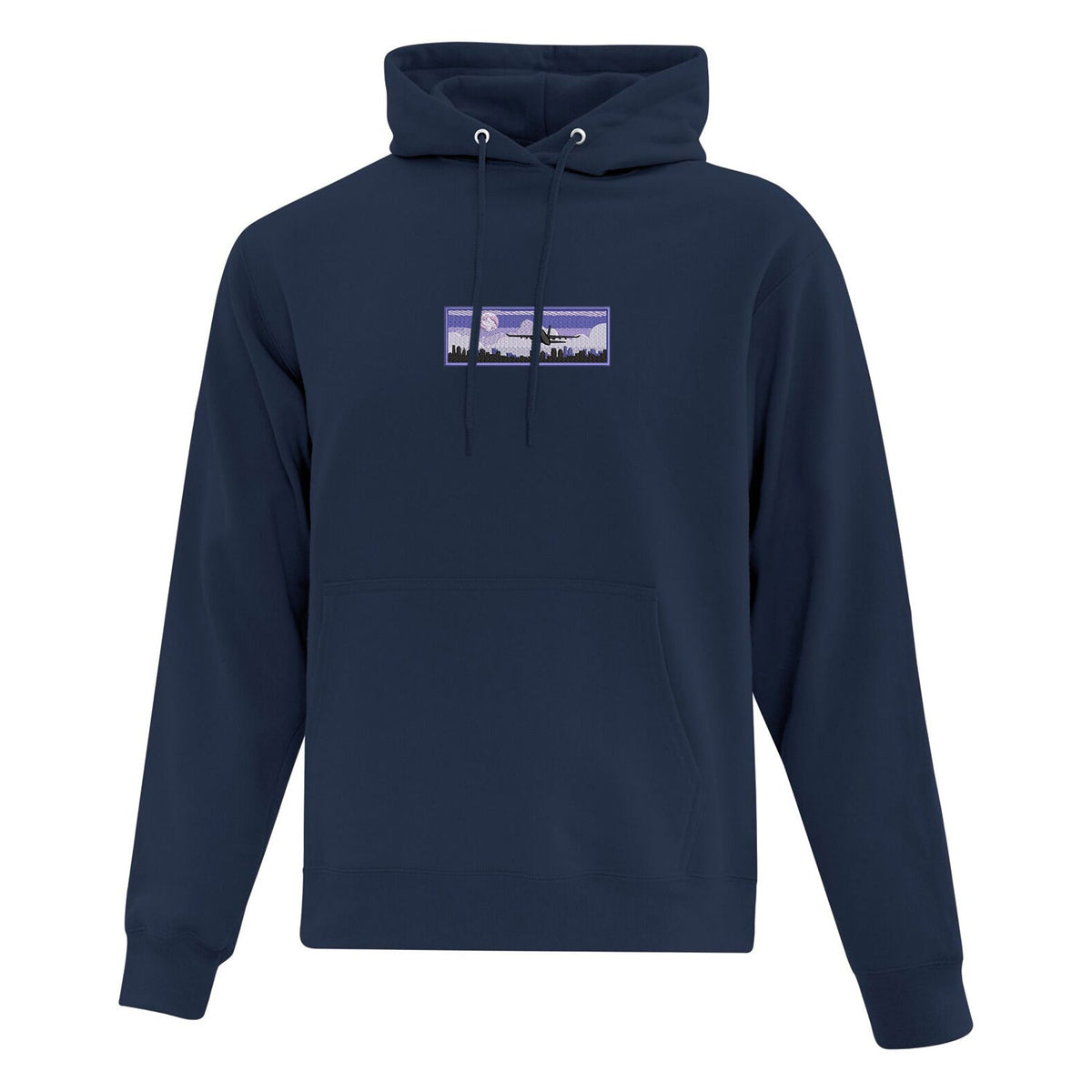 Hoodie Avion brodé