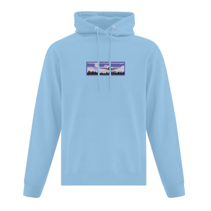 Hoodie Avion brodé