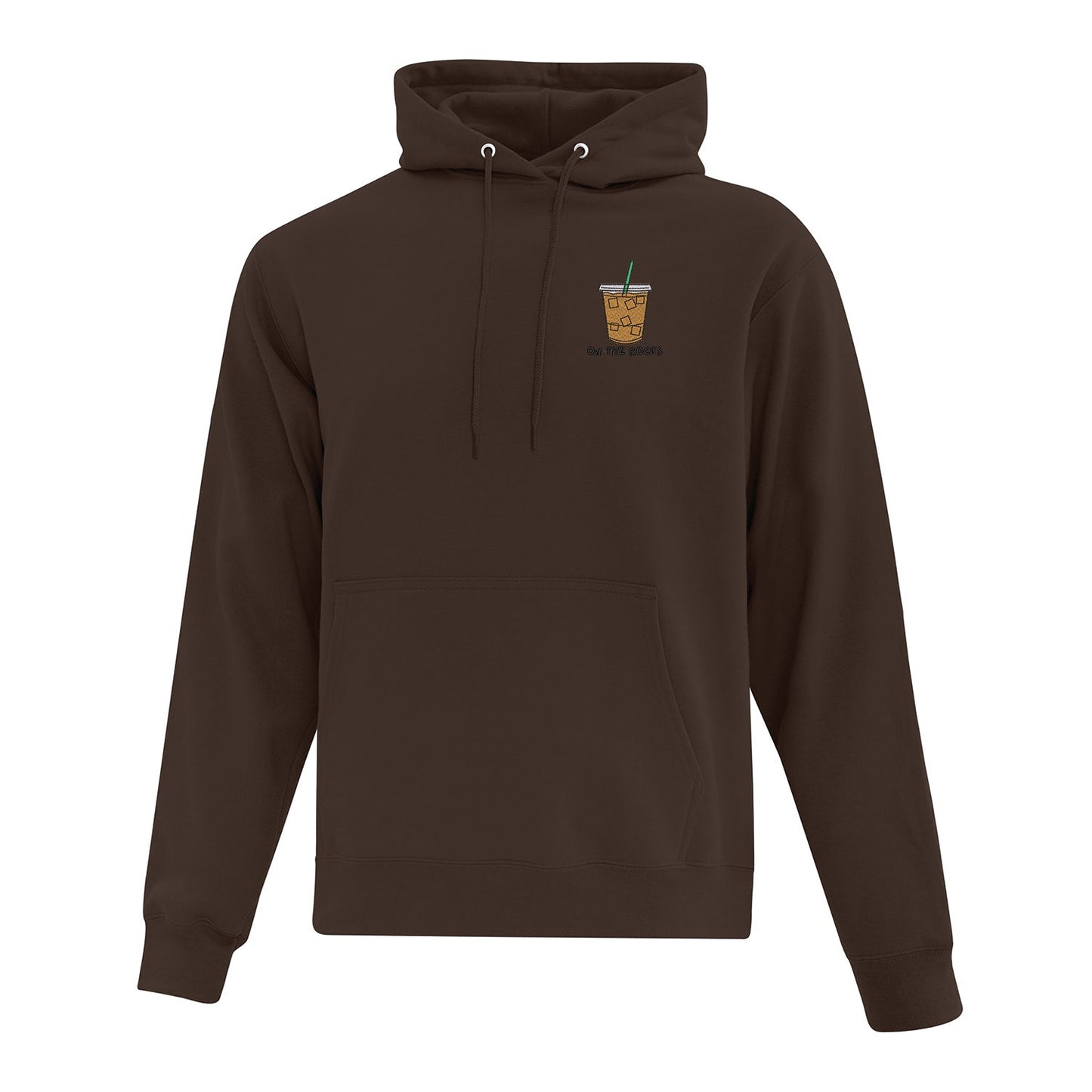 Hoodie "On The Rocks" brodé