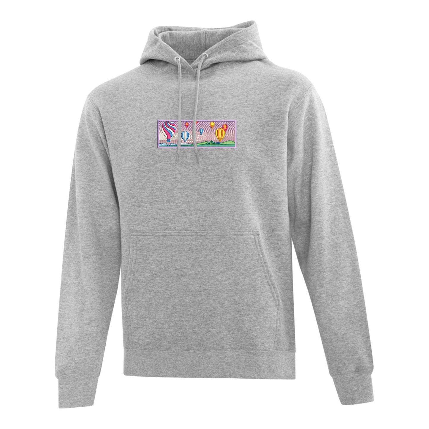 Hoodie Montgolfières brodé