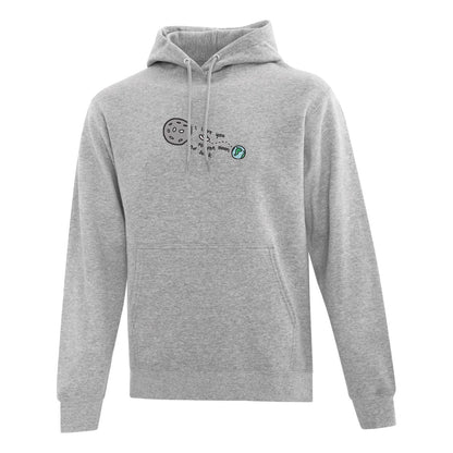 Hoodie Moon and Back brodé