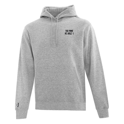 Hoodie "You Make Me Smile" brodé