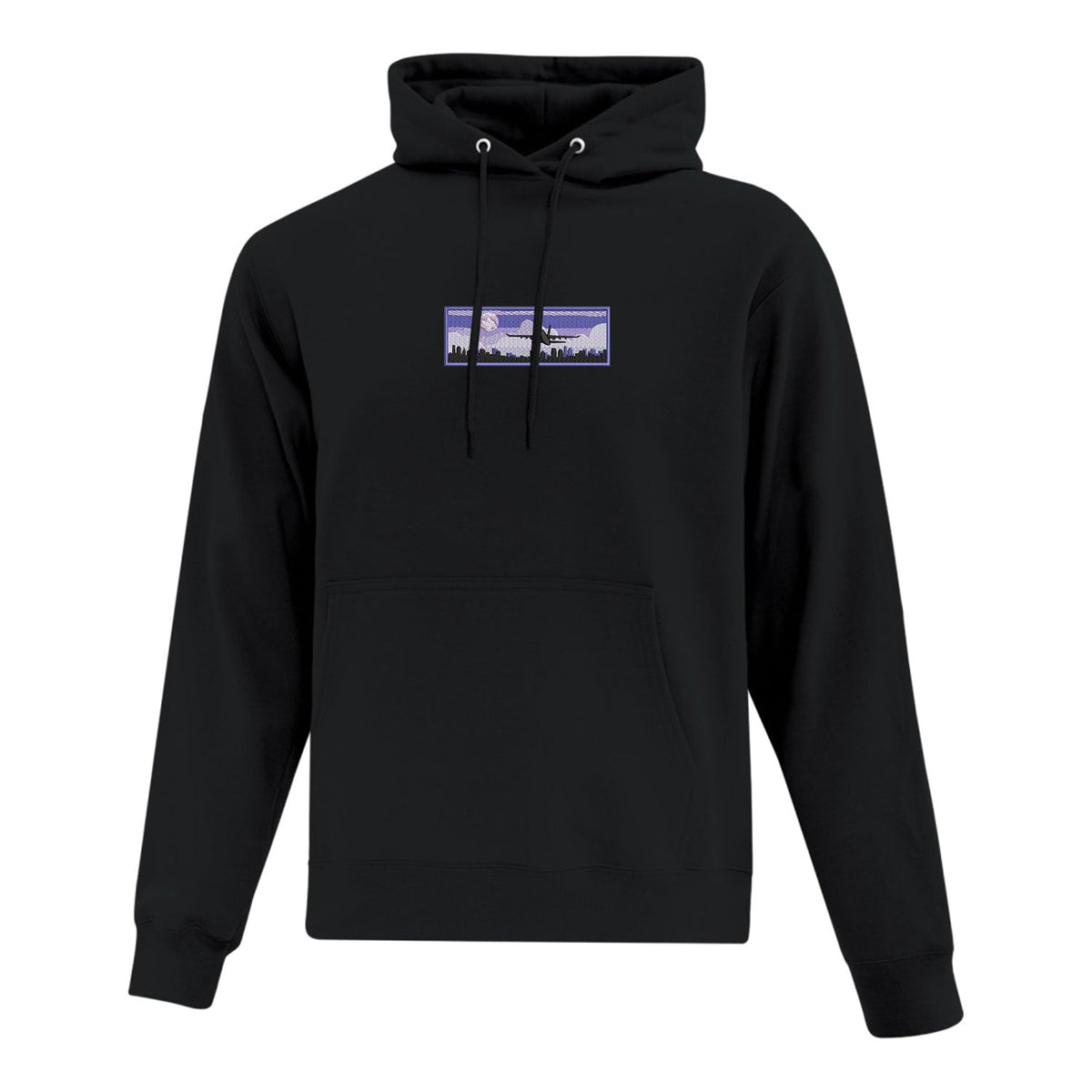 Hoodie Avion brodé