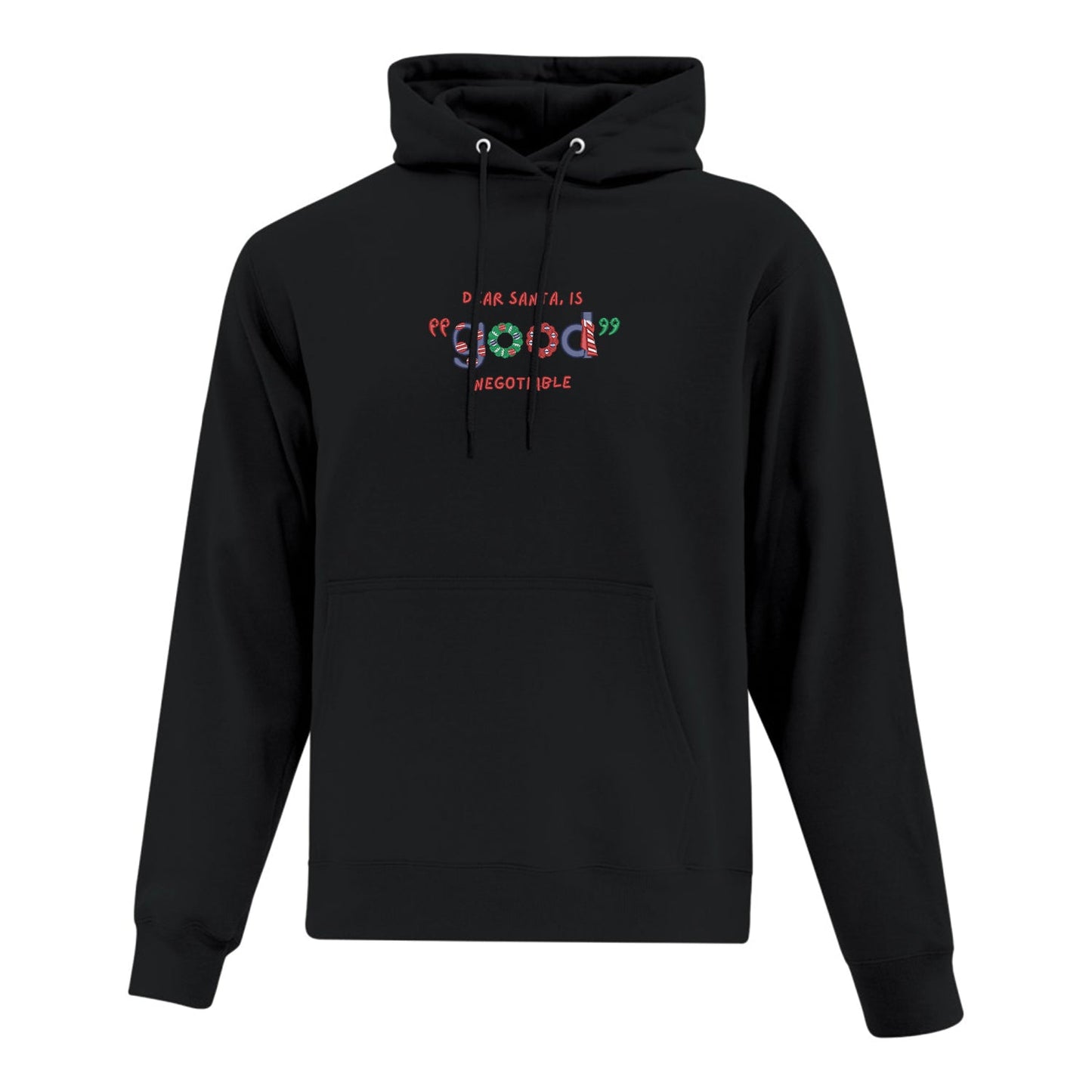 Hoodie "Dear Santa.." brodé
