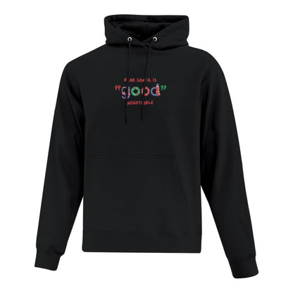 Hoodie "Dear Santa.." brodé