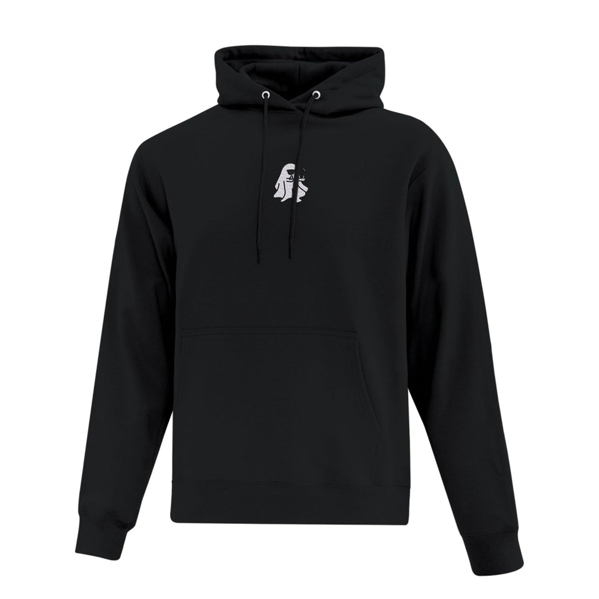 Hoodie Ghost à lunettes brodé