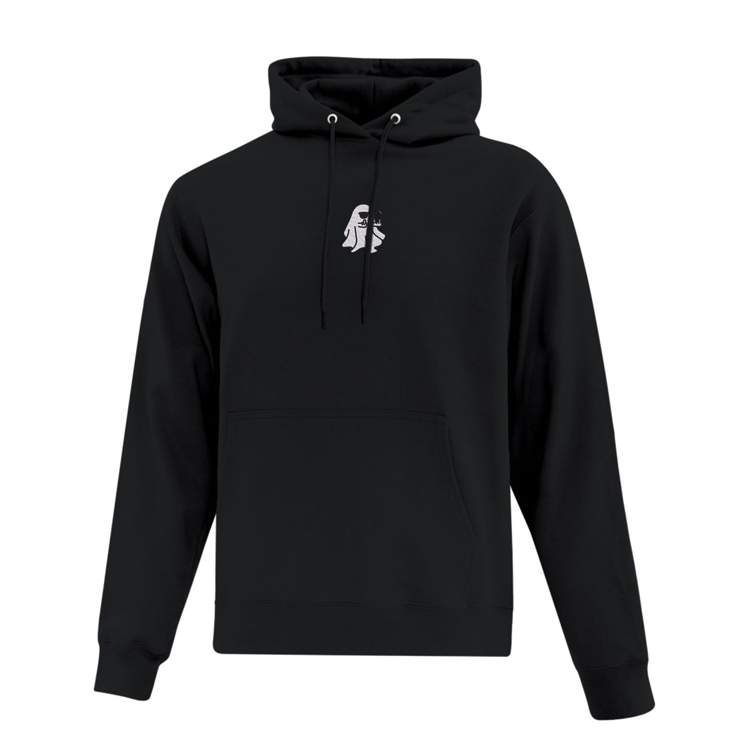 Hoodie Ghost à lunettes brodé