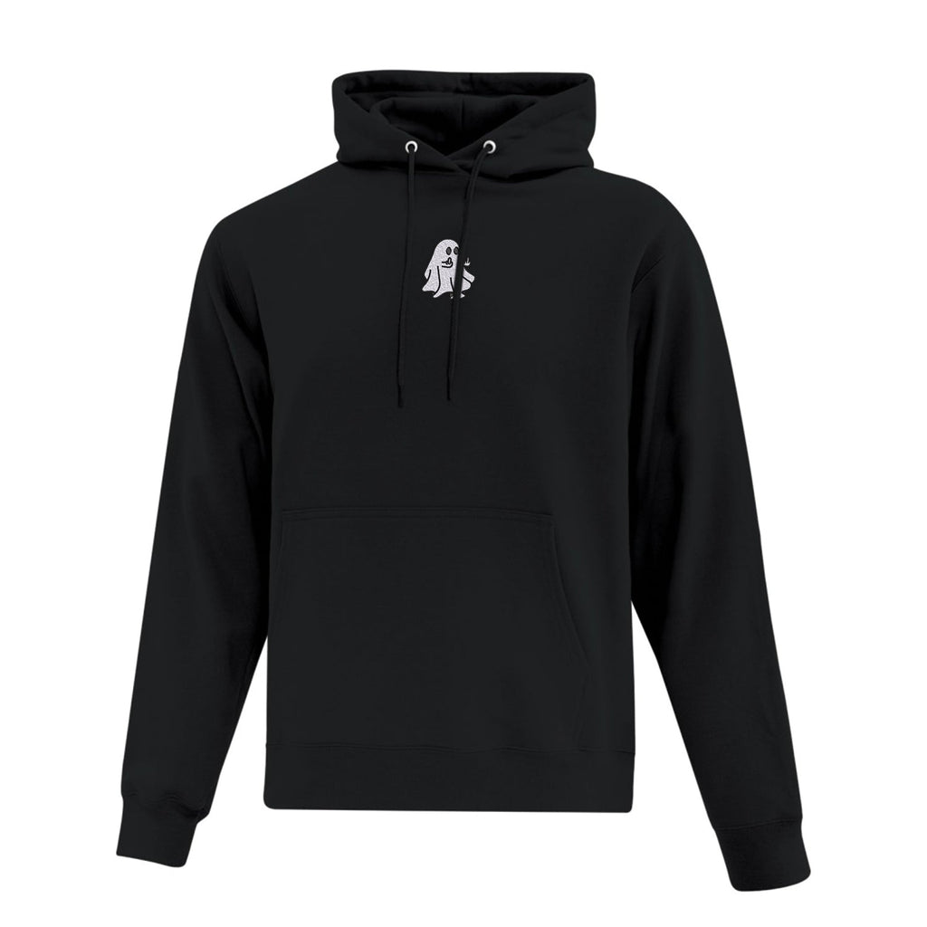 Hoodie Ghost sans lunettes brodé
