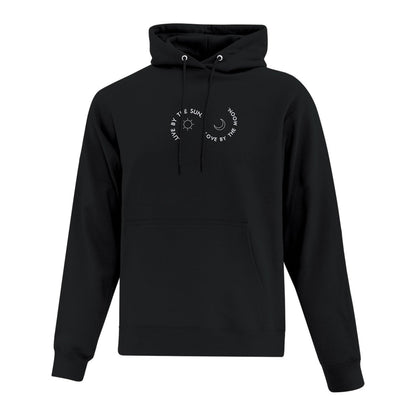 Hoodie "Live By The Sun" brodé